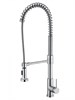 WONZON & WOGHAND Смеситель для кухни высокий с выдвижным изливом Хром (WW-422903-CR) WW-422903-CR