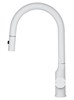 WONZON & WOGHAND Смеситель для кухни с выдвижным изливом , Белый матовый (WW-A21252-MW) WW-A21252-MW
