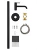 WONZON & WOGHAND Смеситель для раковины напольного монтажа STICK, Черный матовый (WW-88649905-MB) WW-88649905-MB