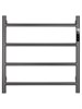 WONZON & WOGHAND Полотенцесушитель электрический BONN, Темный графит (WW-AL404-GM) WW-AL404-GM