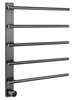WONZON & WOGHAND Полотенцесушитель электрический N?RNBERG, Темный графит (WW-AL345-GM) WW-AL345-GM