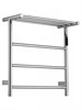 WONZON & WOGHAND Полотенцесушитель электрический с полкой BONN, Хром (WW-AL402-CR) WW-AL402-CR