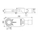 WONZON & WOGHAND Душевой трап 90 см , Брашированное золото (WW-65409T-BG) WW-65409T-BG