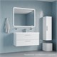IDDIS Тумба подвесная, 100 см, белый, Слайд Икс (Slide X), SLX10W0i95 подходит умыв. 4511000i28 SLX10W0i95