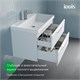 IDDIS Тумба подвесная, 80 см, белый, Слайд Икс (Slide X), SLX80W0i95 подходит умыв. 4518000i28 SLX80W0i95
