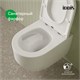 IDDIS Унитаз подвесной безободковый, Эйгер Кью (Aiger Q), AIQRDSEi25 AIQRDSEi25