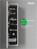 IDDIS Пенал подвесной, 30 см, белый, Билд (Bild) 2.0, BIL30W1i97 BIL30W1i97