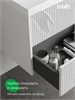 IDDIS Тумба подвесная, 80 см, белый, Билд (Bild) 2.0, BIL80W1i95 подходит умыв. 4518000i28 BIL80W1i95