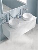 IDDIS Столешница, керамогранит, 120 см, белый мрамор, Оптима Хоум (Optima Home), OPH12M0i89 OPH12M0i89