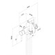 IDDIS Аксес (Axes), 005. Встраиваемый смеситель с гигиеническим душем, белый матовый 005WTR0i08