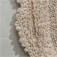 IDDIS Коврик для ванной комнаты, 65 см, круг, хлопок, бежевый, DR03C65i12 DR03C65i12