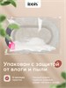 IDDIS Коврик для ванной комнаты, 50x80, овал, хлопок, серый, DSOS02Ci12 DSOS02Ci12