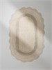 IDDIS Коврик для ванной комнаты, 50x80, овал, хлопок, бежевый, DSOS03Ci12 DSOS03Ci12