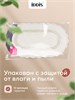 IDDIS Коврик для ванной комнаты, 70x120, овал, хлопок, кремовый, DSOL01Ci12 DSOL01Ci12