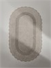 IDDIS Коврик для ванной комнаты, 70x120, овал, хлопок, серый, DSOL02Ci12 DSOL02Ci12