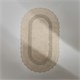 IDDIS Коврик для ванной комнаты, 70x120, овал, хлопок, бежевый, DSOL03Ci12 DSOL03Ci12