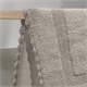 IDDIS Коврик для ванной комнаты, 50x80, прямоугольный, хлопок, серый, DSQS02Ci12 DSQS02Ci12
