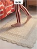 IDDIS Коврик для ванной комнаты, 50x80, прямоугольный, хлопок, бежевый, DSQS03Ci12 DSQS03Ci12