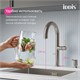 IDDIS SPNBNCFi05, Смеситель для кухни с каналом для фильтрованной воды и круговым дивертором,сатин,Спин (Spin),ID SPNBNCFi05