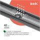 IDDIS Лоток душевой, сифон 360, комбинированный затвор, перфор. решетка, 600мм, графит, 975B6GM20DZ 975B6GM20DZ