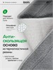 IDDIS Коврик для ванной комнаты, 90х60, микрофибра, серый, PSQL06Mi12IT PSQL06Mi12IT