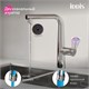 IDDIS PURSBPFi05N, Смеситель для кухни с фильтром и выдвижным изливом, хром, Пьюр (Pure), ID PURSBPFi05N
