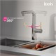 IDDIS PURSBPFi05N, Смеситель для кухни с фильтром и выдвижным изливом, хром, Пьюр (Pure), ID PURSBPFi05N