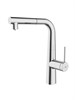 IDDIS PURSBPFi05N, Смеситель для кухни с фильтром и выдвижным изливом, хром, Пьюр (Pure), ID PURSBPFi05N