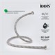 IDDIS Гибкая подводка, F1/2xF1/2, SS304, латунь, 1,0 м, 926ABS10ZP 926ABS10ZP