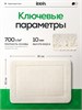 IDDIS Коврик для ванной комнаты, 90х60, микрофибра, светло-бежевый, PSQL01Mi12IT PSQL01Mi12IT