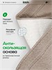 IDDIS Коврик для ванной комнаты, 90х60, микрофибра, светло-коричневый, PSQL02Mi12IT PSQL02Mi12IT
