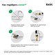 IDDIS Излив для смесителя, ванна, нерж. сталь, 72 мм, поворотный, черный, 995007B2SM 995007B2SM