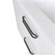 IDDIS Тумба напольная, белая, 80 см, Брик (Brick), BRI80WFi95. Подходит ум. 0108000i28 BRI80WFi95