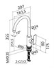 IDDIS Смеситель для кухни, Сайн (Sign), SIGSB00i05 SIGSB00i05