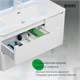 IDDIS Тумба подвесная, белый, 100 см, Эдифис (Edifice), EDI10W1i95. Подходит умывальник 0101000i28 EDI10W1i95