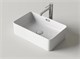CERAMICA NOVA Раковина накладная Алессия (Alessia) CN6084 48x30x14 белый CN6084