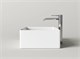 CERAMICA NOVA Раковина накладная Адель (Adele) CN6090 76x34x16 белый CN6090