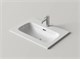 CERAMICA NOVA Раковина накладная мебельная Лючия (Lucia) CN6095 61x46,5x16,6 белый CN6095