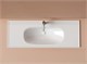 CERAMICA NOVA Раковина накладная мебельная Сабо (Sabo) CN13004 121x46,5x18,5 белый CN13004