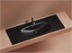 CERAMICA NOVA Раковина накладная мебельная Сабо (Sabo) CN13004MB 121x46,5x18,5 черный матовый CN13004MB