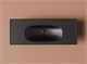 CERAMICA NOVA Раковина накладная мебельная Сабо (Sabo) CN13004MB 121x46,5x18,5 черный матовый CN13004MB