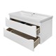 AZARIO Комплект Тумба Лотос 90/2 подвесная с раковиной Монте 90 CS00107945 CS00107945