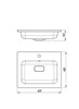 STYLE LINE Умывальник СОУЛ 600*480 СС-00002641