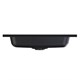 STYLE LINE Умывальник СОУЛ 600*480 кварц, антрацит СС-00002642