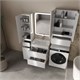 STYLE LINE Тумба подвесная "Атлантика 60", Люкс Плюс белый глянец с раковиной Атлантик 60 СС-00002590
