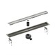 TIMO Душевой лоток Drain System 900 с вставкой "lines", черное золото (DS230109/18) DS230109/18