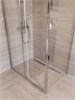 BELBAGNO Uno-195 Душевой уголок прямоугольный размер 110x90 см, двери раздвижные, профиль - хром / стекло - прозрачное UNO-195-AH-1-110/90-C-Cr