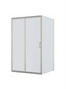 BELBAGNO Uno-195 Душевой уголок прямоугольный размер 120x100 см, двери раздвижные, профиль - хром / стекло - прозрачное UNO-195-AH-1-120/100-C-Cr