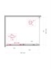 BELBAGNO Uno-195 Душевой уголок прямоугольный размер 120x100 см, двери раздвижные, профиль - хром / стекло - прозрачное UNO-195-AH-1-120/100-C-Cr
