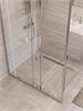 BELBAGNO Uno-195 Душевой уголок прямоугольный размер 130x100 см, двери раздвижные, профиль - хром / стекло - прозрачное UNO-195-AH-1-130/100-C-Cr
